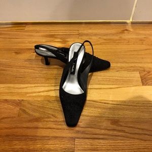 Nina Black Heel Dress Shoes